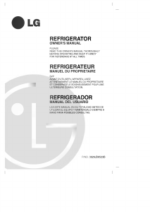 Manual LG GC-051SB Refrigerator