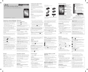 Instrukcja LG T385B Telefon komórkowy