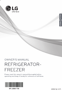 Manual LG GBB329DSDZ Fridge-Freezer