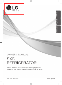 Manual LG GWL3113PS Fridge-Freezer