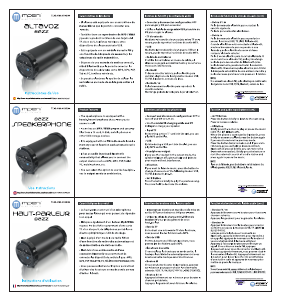 Handleiding Imperii Electronics TE.03.0199.01 Luidspreker