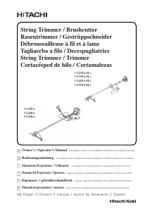 Bedienungsanleitung Hitachi CG 32EA Rasentrimmer