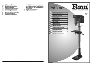 Manuale FERM TDM1010 Trapano a colonna da banco