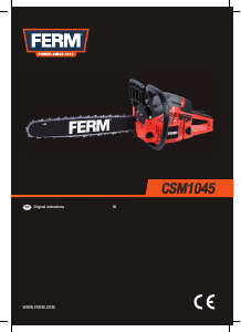 Manual FERM CSM1045 Chainsaw
