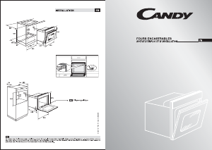 Mode d’emploi Candy FHP 748 W Four