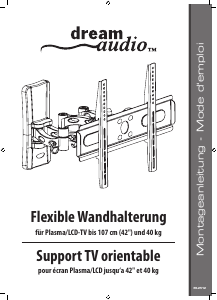 Bedienungsanleitung Dream Audio PX-2512 Wandhalterung