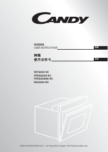 Handleiding Candy R 43/6GH RC Oven