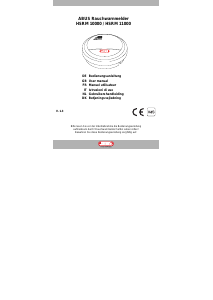 Manual Abus HSRM11000 Smoke Detector