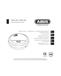 Manuale Abus RM15 VdS Rivelatore di fumo