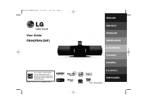 Manual LG FB44 Speaker Dock