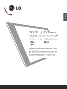 Mode d’emploi LG 37LT75 Téléviseur LCD