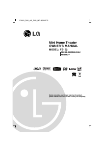 Handleiding LG FB162-D0U Home cinema set