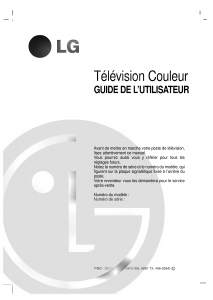 Mode d’emploi LG PL-43A82T Téléviseur