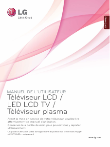 Mode d’emploi LG 37LE7510 Téléviseur LED