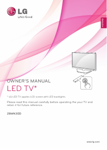 Manual LG 28MN30D-PZ LED Television
