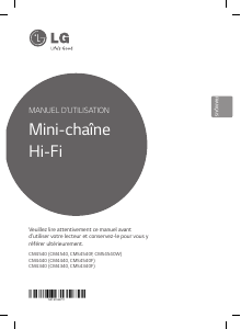 Mode d’emploi LG CM4340 Stéréo