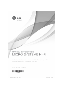 Mode d’emploi LG FA162 Stéréo