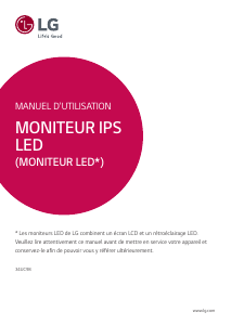 Mode d’emploi LG 34UC98-W Moniteur LED