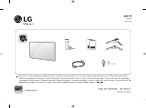 Manual LG 32LJ500U LED Television