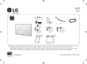 Manual LG 55UJ630V LED Television