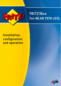 Handleiding Fritz! Box 7570 Router
