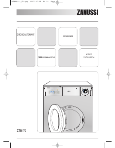 Mode d’emploi Zanussi ZTB 170 Sèche-linge