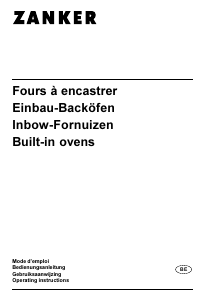 Mode d’emploi Zanker ZKB7328X Four