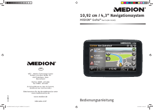 Bedienungsanleitung Medion GoPal E4470 M40 (MD 99285) Navigation