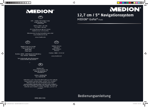 Bedienungsanleitung Medion GoPal P5460 M40 (MD 98213) Navigation