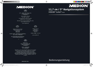 Bedienungsanleitung Medion GoPal P5260 M40 (MD 99222) Navigation