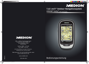 Bedienungsanleitung Medion GoPal S3867 M80 (MD 99215) Outdoor navigation