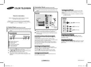 Manual Samsung CW-29Z508P Television