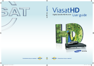 Bruksanvisning Samsung DSB-H670N ViasatHD Digitalmottagare