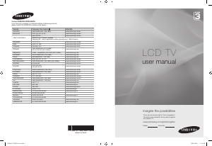 Brugsanvisning Samsung LE32A336J1C LCD TV