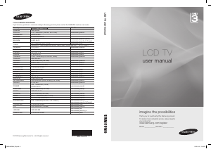 Brugsanvisning Samsung LE19C355D1W LCD TV