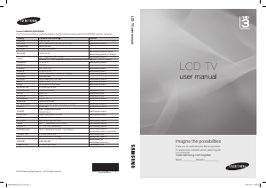 Manual de uso Samsung LE32C350D1W Televisor de LCD