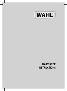 Handleiding Wahl ZX857 Haardroger