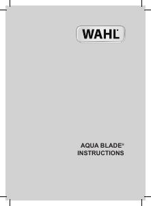 Handleiding Wahl 9899-807 Aqua Blade Baardtrimmer