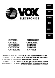 Manual Vox CHT5202 Range