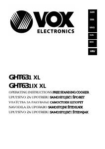 Manual Vox GHT631XL Range