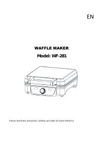 Manual de uso Vox WF281 Gofrera
