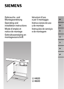 Manual Siemens LI44630 Exaustor