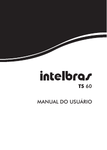 Manual Intelbras TS 60 V Telefone sem fio