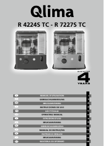 Brugsanvisning Qlima R4224STC Varmeblæser