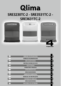 Manual de uso Qlima SRE3531TC-2 Calefactor