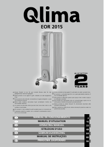 Manual de uso Qlima EOR2015 Calefactor
