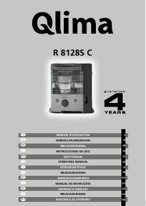 Manual de uso Qlima R8128SC Calefactor