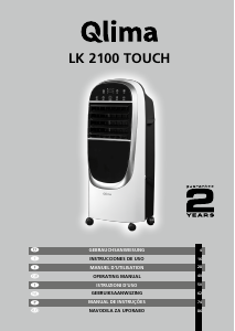 Manual de uso Qlima LK 2100 Touch Aire acondicionado