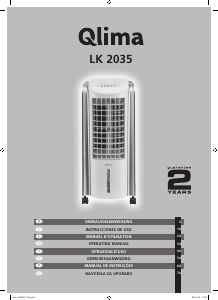 Manuale Qlima LK 2035 Condizionatore d’aria