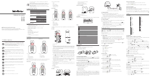 Manual Intelbras TS 3113 Telefone sem fio